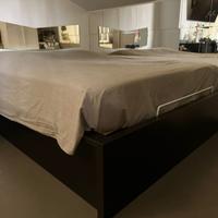 Letto matrimoniale contenitore