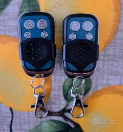 2 Telecomandi Universali Nuovi Cancello Automatico