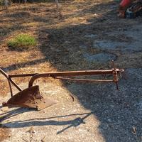 Aratro in ferro battuto anni 40