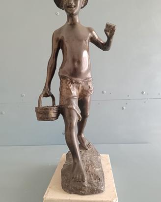 Giovanni De Martino scultura in bronzo 