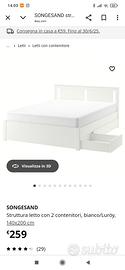 letto alla francese Ikea 