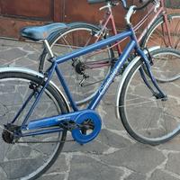 2 city bike stazione  uomo e donna