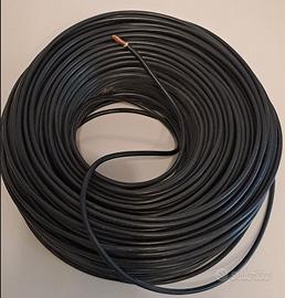 CAVO  ELETTRICO UNIPOLARE FLESSIBILE NERO  DA   4