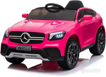 Macchinetta elettrica per bambini Mercedes Rosa