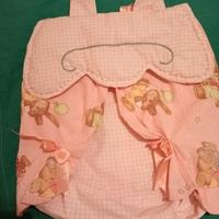 Porta pigiamino per bimba, realizzato a mano 