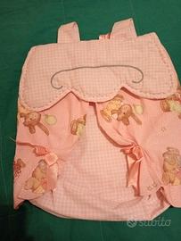 Porta pigiamino per bimba, realizzato a mano 