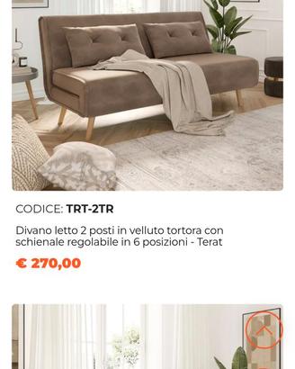 Divano 2 posti Deghi