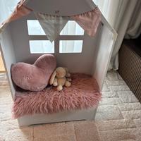 Panca a forma di casetta per bambini