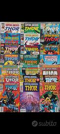 collezione Capitan America e Thor