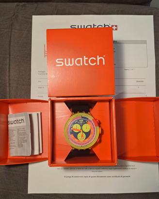 cronografo swatch neon to the max 