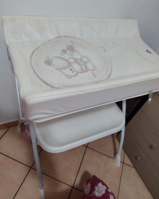 fasciatoio/bagnetto, seduta per auto 3/7 anni