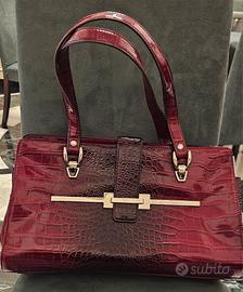 Borsa rosso/bordeaux