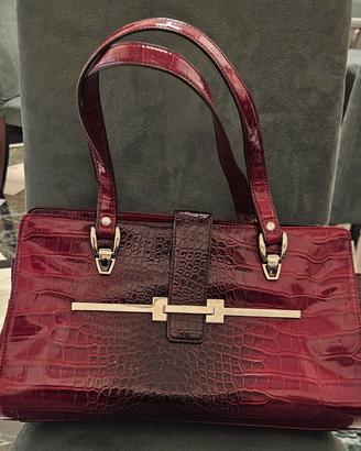 Borsa rosso/bordeaux