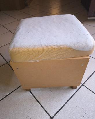 pouf poggia piedi 