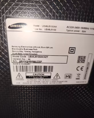 TV Samsung 48 pollici 