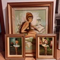 Quadri a olio su tela Beltramini Loris