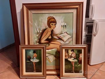 Quadri a olio su tela Beltramini Loris