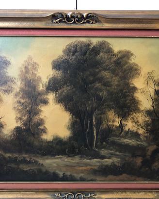 Olio su tela antico