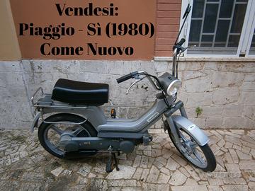 Piaggio - Sí (1980) con Certificato e Targa
