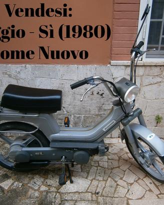 Piaggio - Sí (1980) con Certificato e Targa