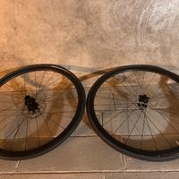 Ruote strada disco + copertoni vittoria zaffiro