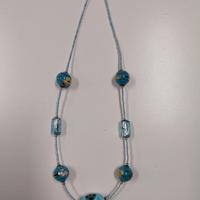 Collana in vetro di Murano