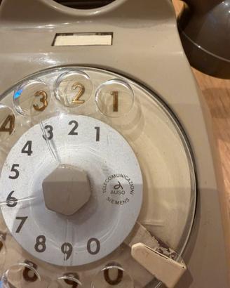 Telefono vintage SIP Siemens a disco