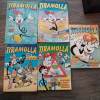 5 fumetti tiramolla anni 1990-1991 