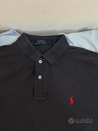 T shirt Polo Ralph Lauren uomo taglia L, blu