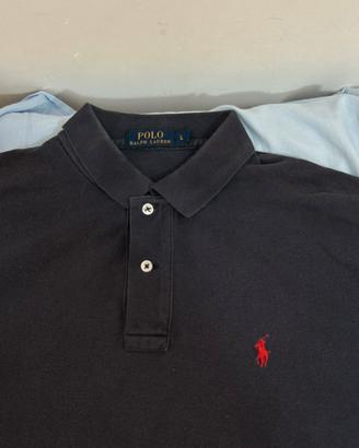 T shirt Polo Ralph Lauren uomo taglia L, blu