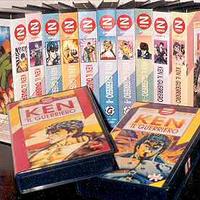 Collezione videocassette Ken il guerriero
