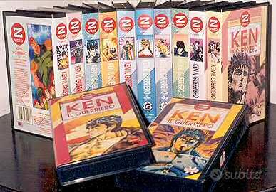 Collezione videocassette Ken il guerriero