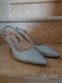 Scarpe brillantinate kiss kriss 39