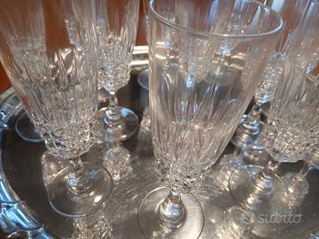 Set Flutes Cristal D Arques France