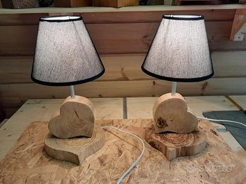 Abat jour in legno