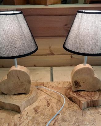 Abat jour in legno