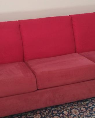 Divano in tessuto come nuovo 