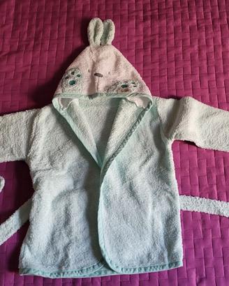 Accappatoio neonata 12-18 mesi Ti TIN 