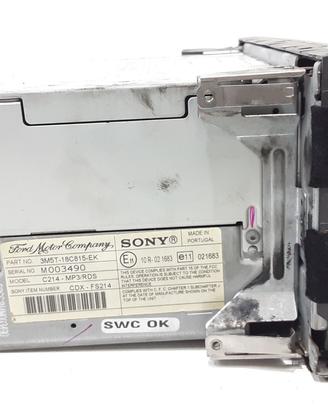 Ricambio Autoradio FORD FOCUS C-MAX 2003-2008 1927