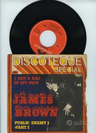 JAMES BROWN  I got a bag of my own  disco 45 giri
