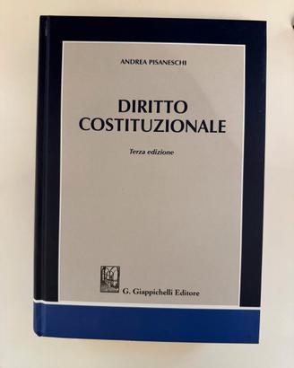 Diritto Costituzione, Pisaneschi A., 3 edizione