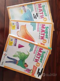 Libri scolastici Super Math 1 - 2 - 3 Geometria