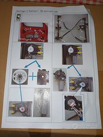  nuovo alzacristalli elettrico sinistro Citro