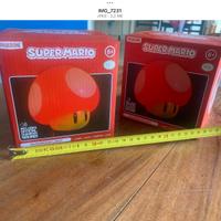 DUE LAMPADE FUNGO DI SUPERMARIO