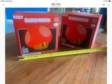 DUE LAMPADE FUNGO DI SUPERMARIO