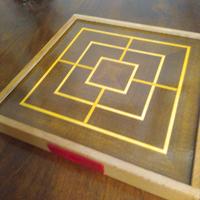 Scacchiera gioco dama