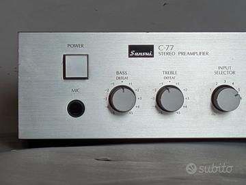 SANSUI C77 Preamplificatore 