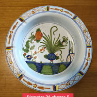 Ceramiche Faenza morelli dipinte a mano nuove