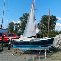 Gozzo Ligure 4mt 80 in vetro resina