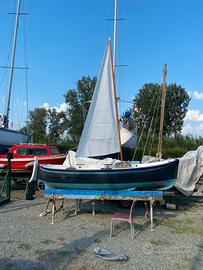 Gozzo Ligure 4mt 80 in vetro resina